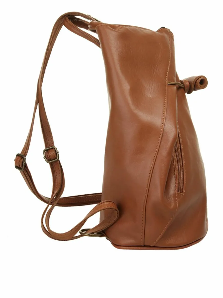 Samantha Look Taschen & Rucksäcke*Damen Rucksack cognac uni