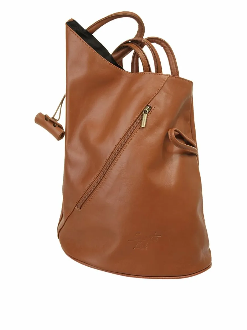 Samantha Look Taschen & Rucksäcke*Damen Rucksack cognac uni