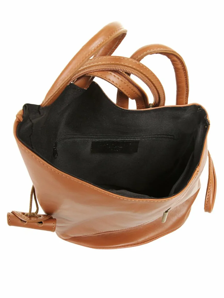 Samantha Look Taschen & Rucksäcke*Damen Rucksack cognac uni