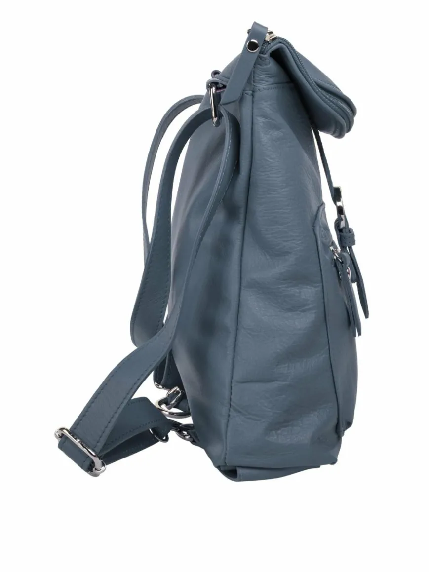 forty° Taschen & Rucksäcke*Damen Rucksack blau uni