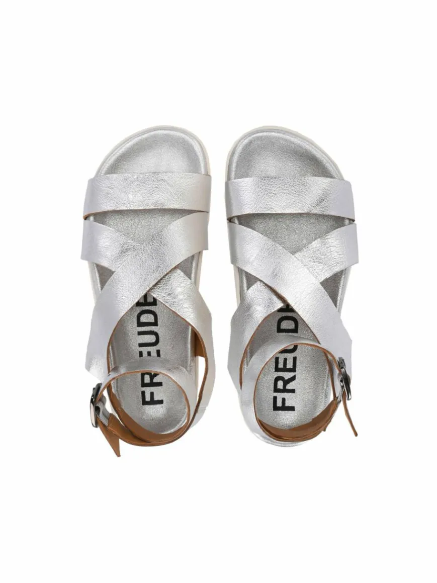 FREUDE Sandalen & Sandaletten*Damen Sandale - ALESSIA silber uni