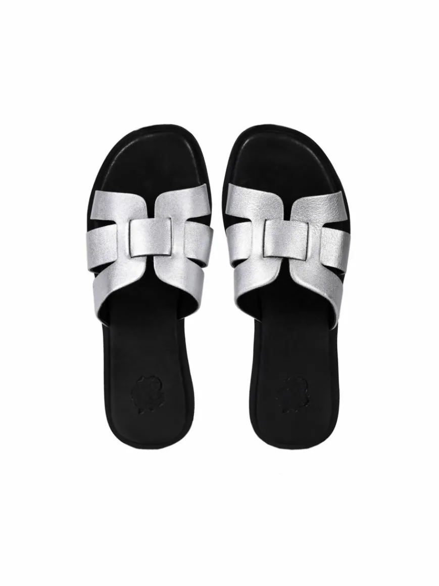 Apple of Eden Sandalen & Sandaletten*Damen Sandale - ALYCIA silber uni