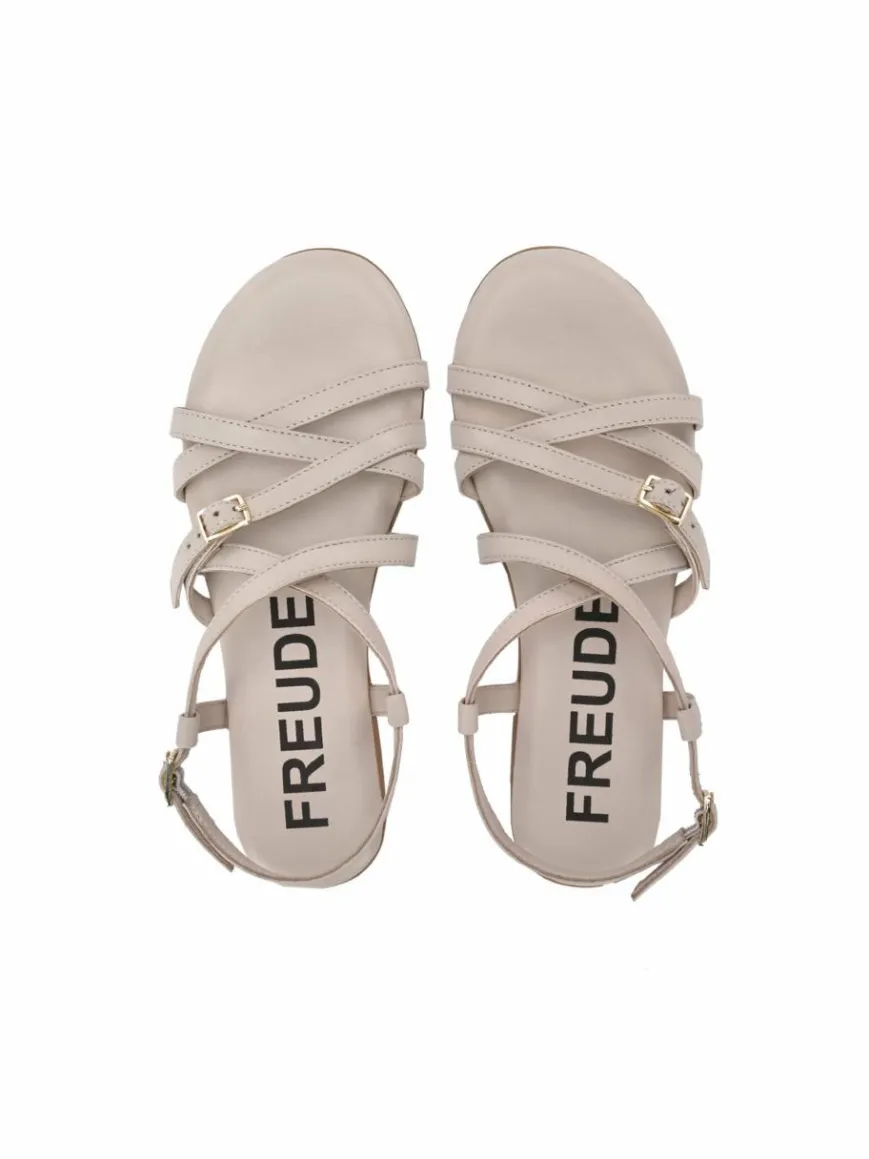 FREUDE Sandalen & Sandaletten*Damen Sandale - ANTARES beige uni