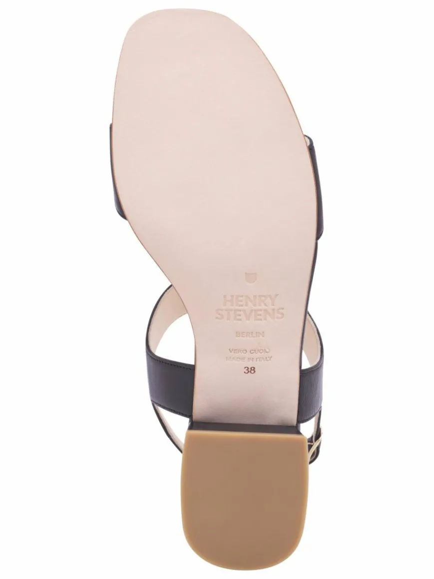 Henry Stevens Sandalen & Sandaletten*Damen Sandale – Audrey S30 schwarz uni