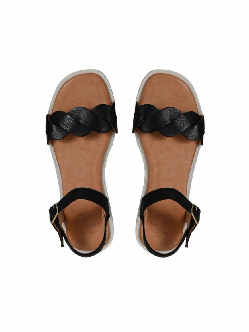 Apple of Eden Sandalen & Sandaletten*Damen Sandale - AVA schwarz uni