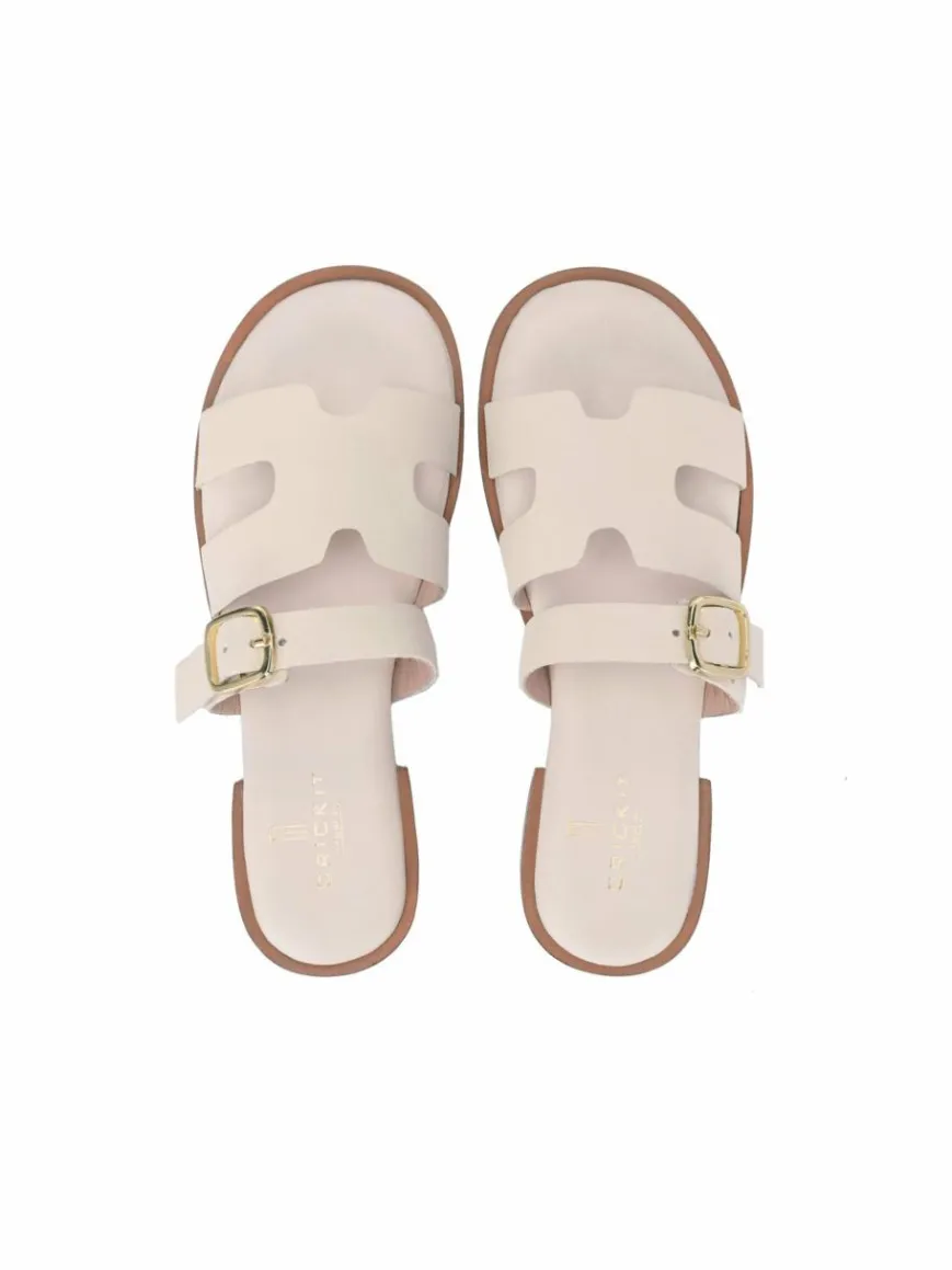 Crickit Sandalen & Sandaletten*Damen Sandale - ODETTE beige uni