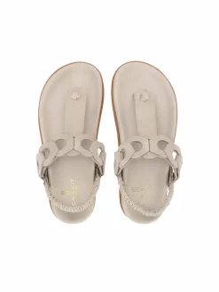 Crickit Zehentrenner|Sandalen & Sandaletten*Damen Sandale - ODINE beige uni