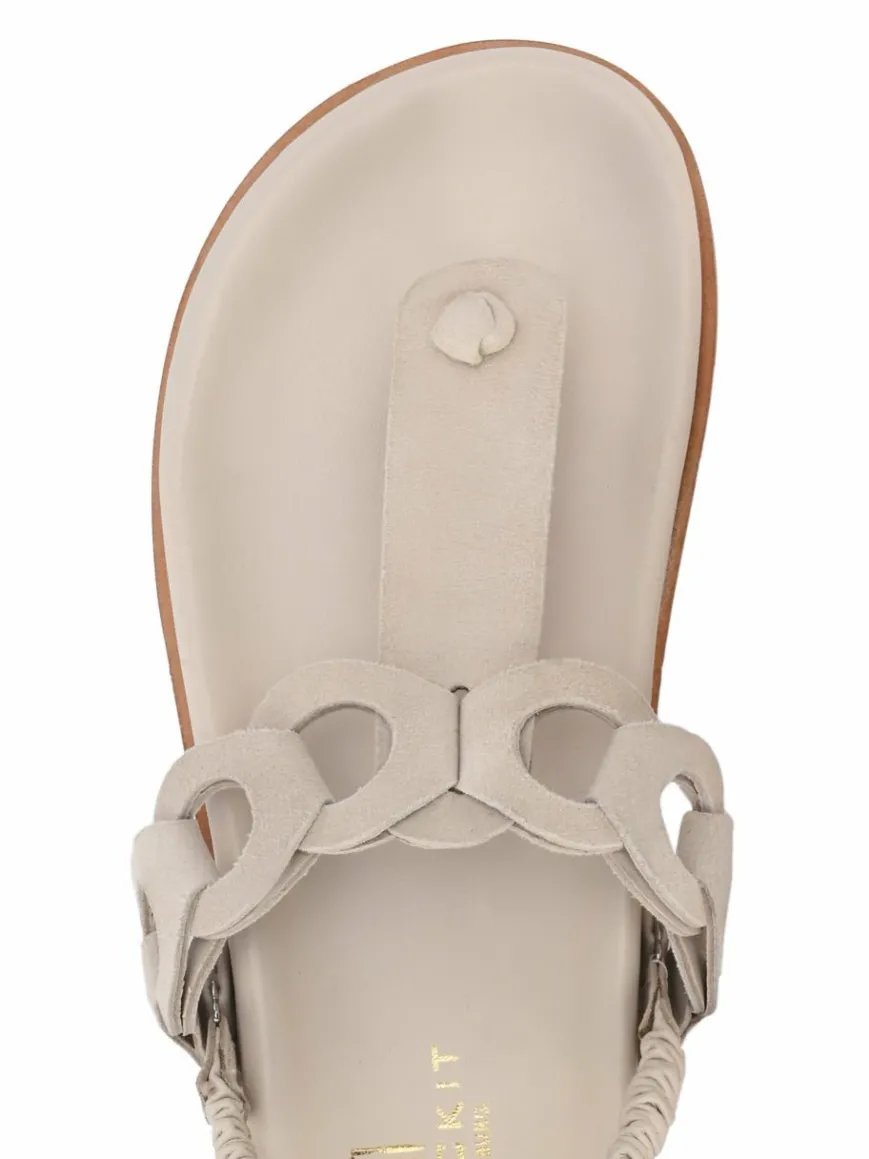 Crickit Zehentrenner|Sandalen & Sandaletten*Damen Sandale - ODINE beige uni