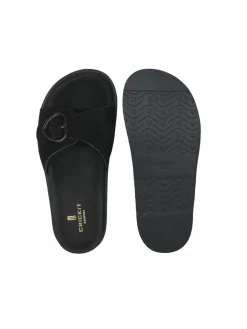 Crickit Sandalen & Sandaletten*Damen Sandale - RILANA schwarz bedruckt