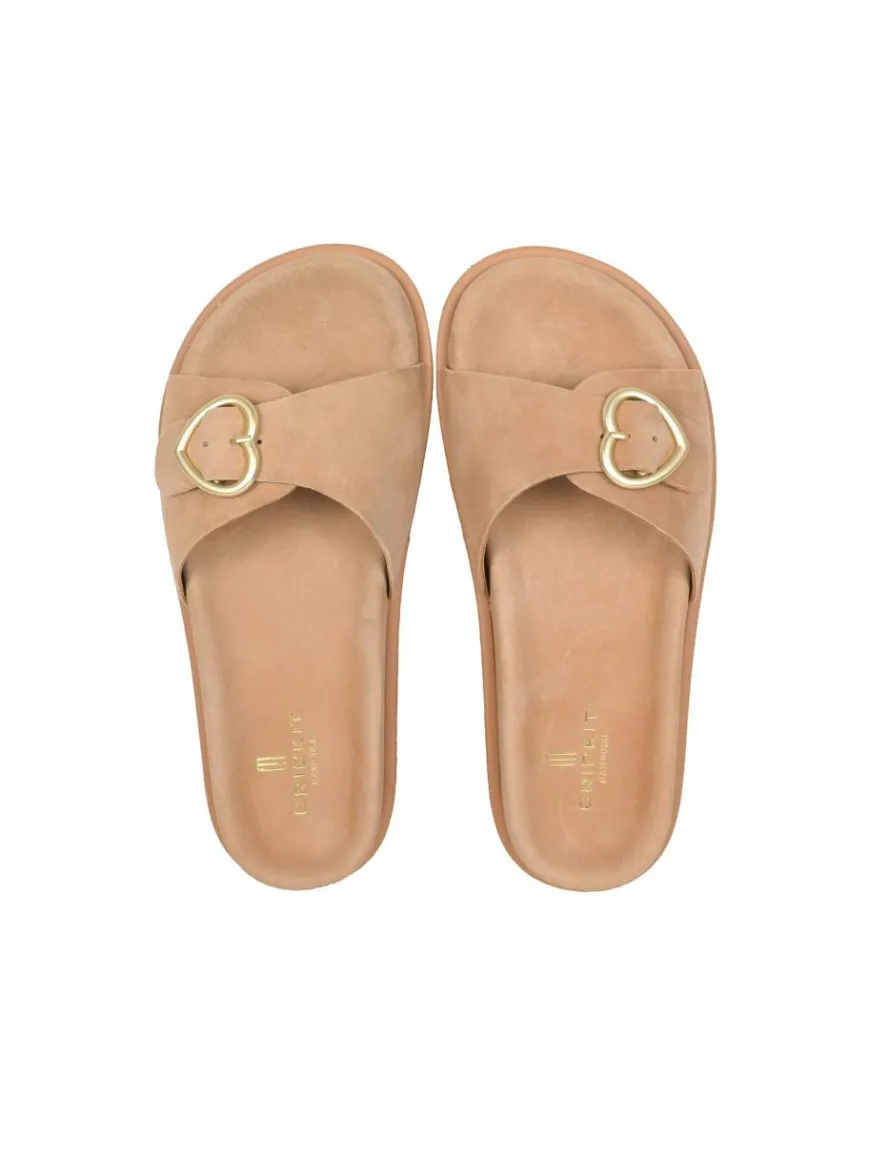 Crickit Sandalen & Sandaletten*Damen Sandale - RILANA cognac uni