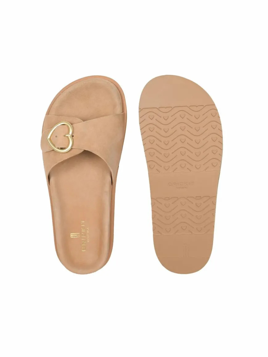 Crickit Sandalen & Sandaletten*Damen Sandale - RILANA cognac uni