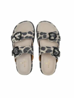 Crickit Sandalen & Sandaletten*Damen Sandale - RINA beige bedruckt