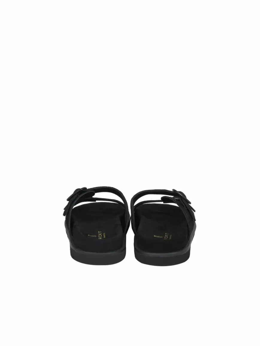 Crickit Sandalen & Sandaletten*Damen Sandale - RINA schwarz bedruckt