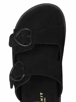 Crickit Sandalen & Sandaletten*Damen Sandale - RINA schwarz bedruckt