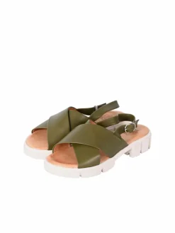 Apple of Eden Sandalen & Sandaletten*Damen Sandale - SLOAN oliv uni