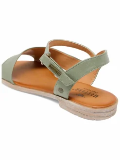 Mustang Sandalen & Sandaletten*Damen Sandalen oliv uni