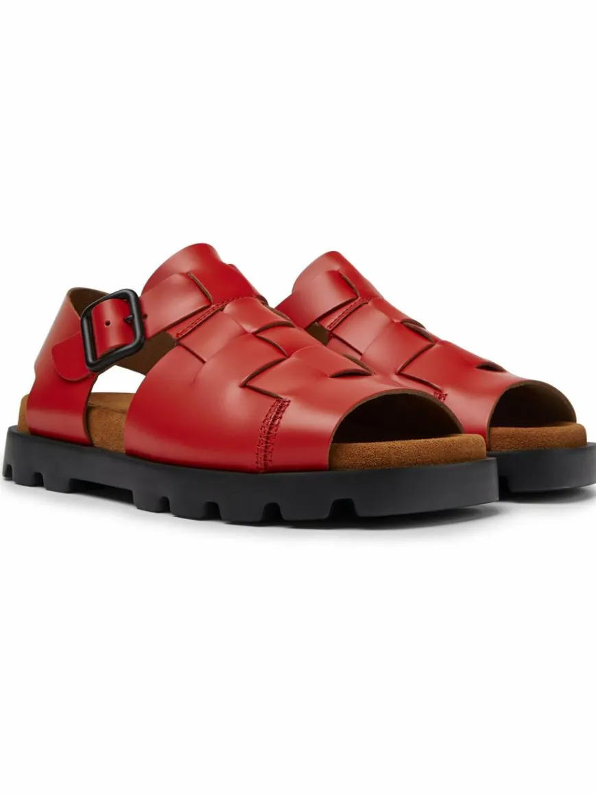 Camper Sandalen & Sandaletten*Damen Sandalen - Brutus rot uni
