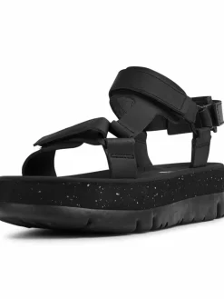 Camper Sandalen & Sandaletten*Damen Sandalen - Oruga Up schwarz uni