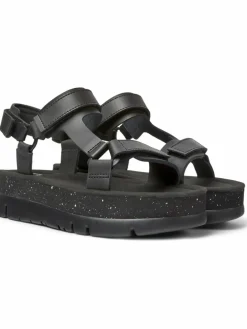 Camper Sandalen & Sandaletten*Damen Sandalen - Oruga Up schwarz uni