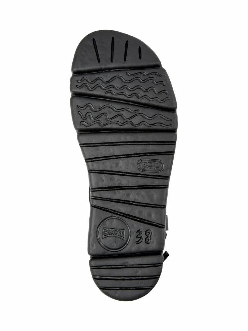 Camper Sandalen & Sandaletten*Damen Sandalen - Oruga Up schwarz uni