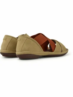 Camper Sandalen & Sandaletten*Damen Sandalen - Right Nina beige uni