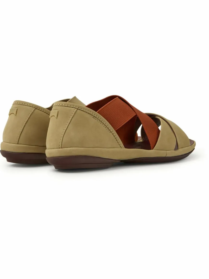 Camper Sandalen & Sandaletten*Damen Sandalen - Right Nina beige uni