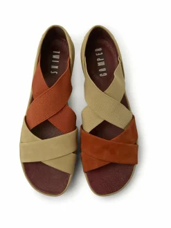 Camper Sandalen & Sandaletten*Damen Sandalen - Right Nina beige uni