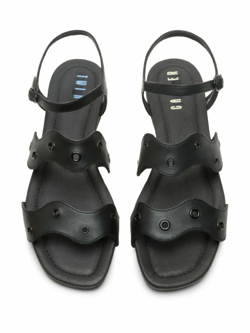 Camper Sandalen & Sandaletten*Damen Sandalen - Twins schwarz uni