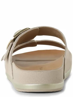 Tamaris Sandalen & Sandaletten*Damen Sandalen aus Leder sand uni