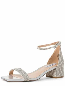 Steve Madden Sandalen & Sandaletten*Damen Sandalette - Gena-R silber uni