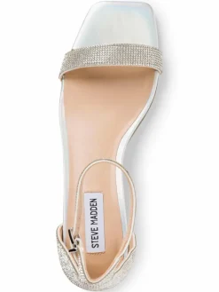 Steve Madden Sandalen & Sandaletten*Damen Sandalette - Gena-R silber uni