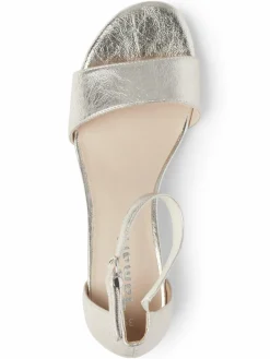 Tamaris Sandalen & Sandaletten*Damen Sandaletten silber uni