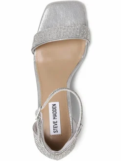 Steve Madden Sandalen & Sandaletten*Damen Sandaletten - Epix-R silber uni