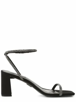 Steve Madden Sandalen & Sandaletten*Damen Sandaletten - Leva schwarz silber uni