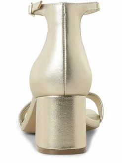 Steve Madden Sandalen & Sandaletten*Damen Sandaletten aus Leder - Epix gold uni