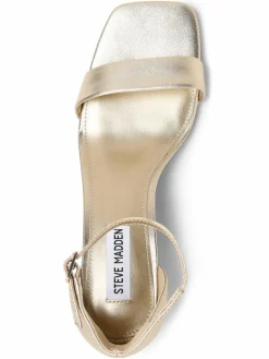 Steve Madden Sandalen & Sandaletten*Damen Sandaletten aus Leder - Epix gold uni