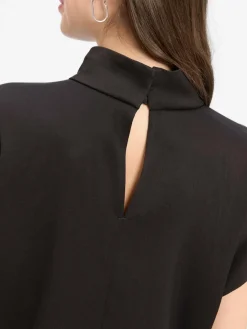 Drykorn Blusen*Damen Satinbluse - Alaria schoko uni