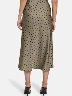 Vera Mont Röcke*Damen Satinrock mehrfarbig gemustert