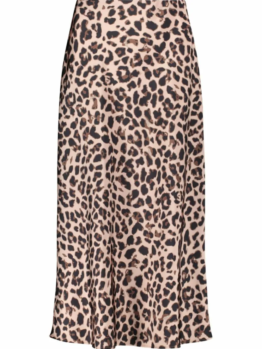 Vera Mont Röcke*Damen Satinrock beige gemustert