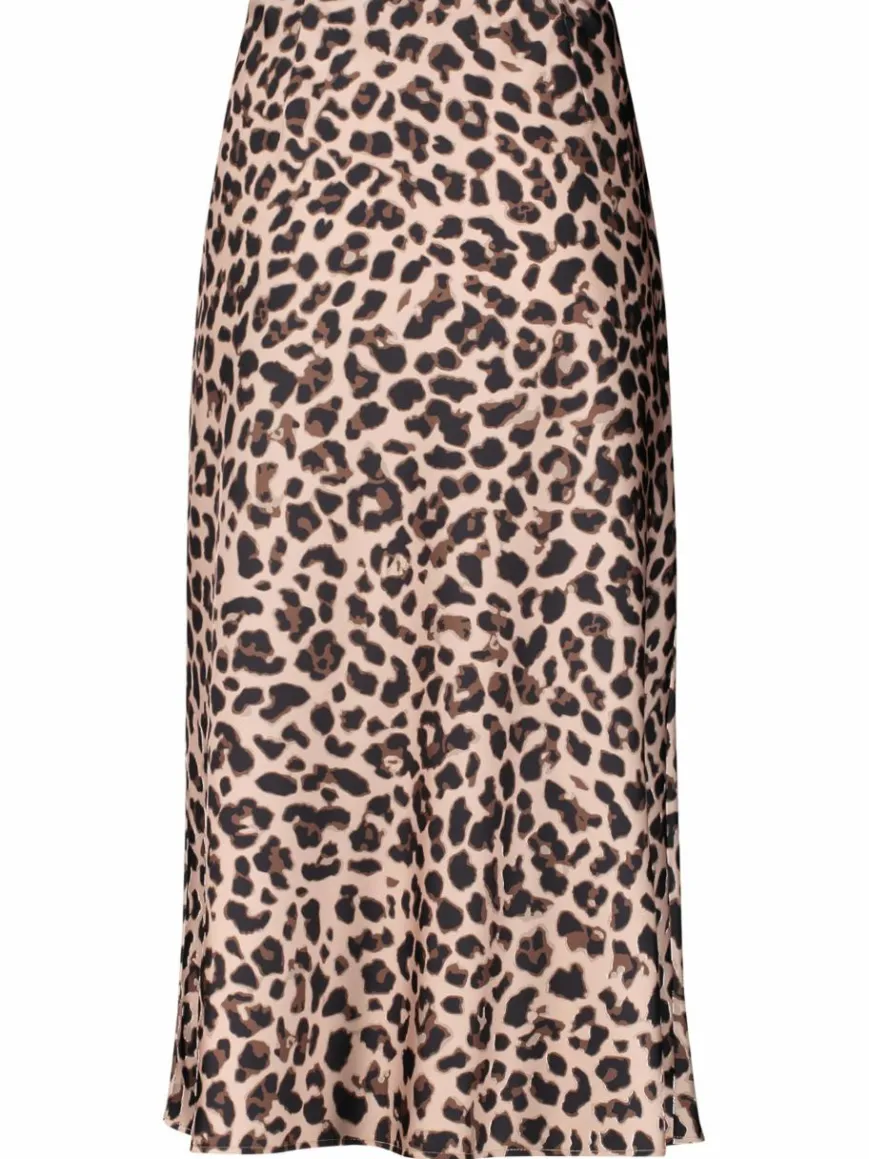 Vera Mont Röcke*Damen Satinrock beige gemustert