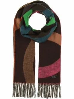 Fraas Schals & Tücher*Damen Schal kastanie gemustert