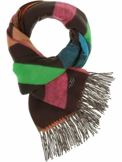 Fraas Schals & Tücher*Damen Schal kastanie gemustert