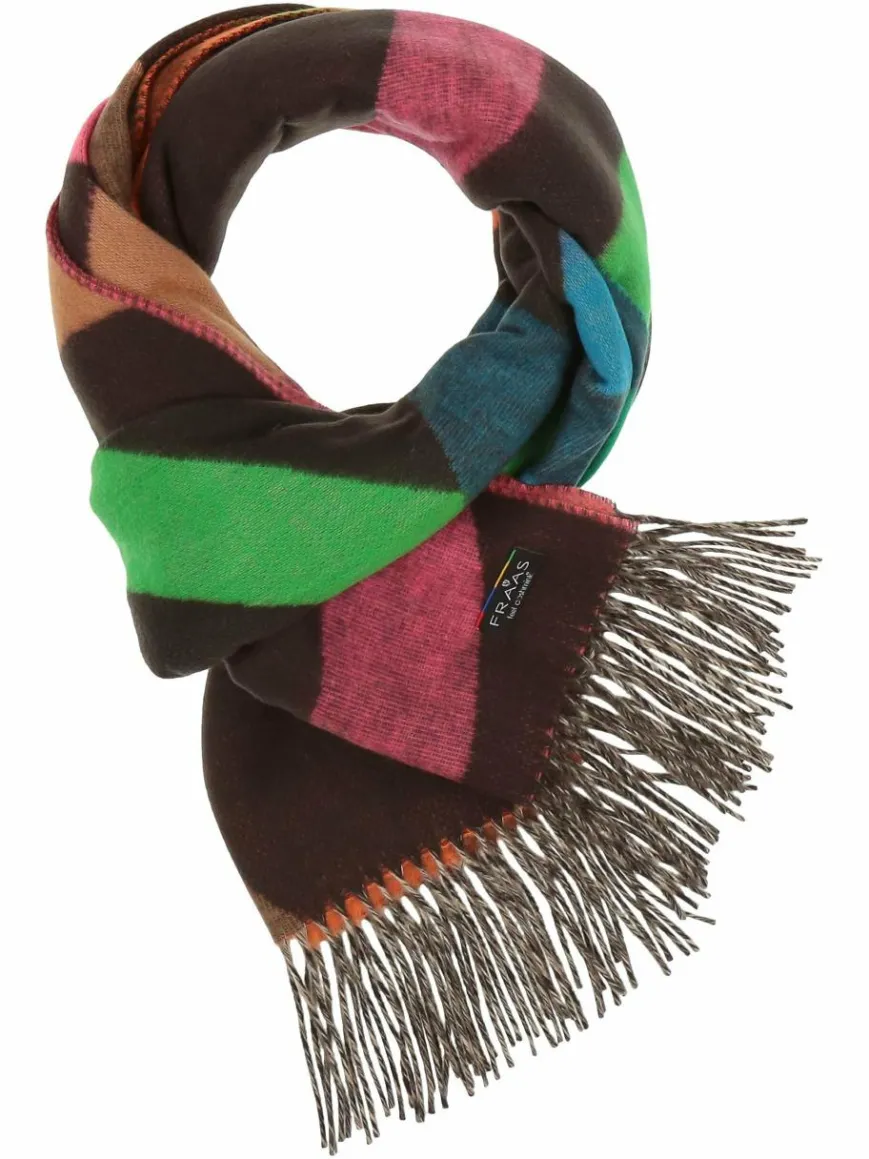 Fraas Schals & Tücher*Damen Schal kastanie gemustert