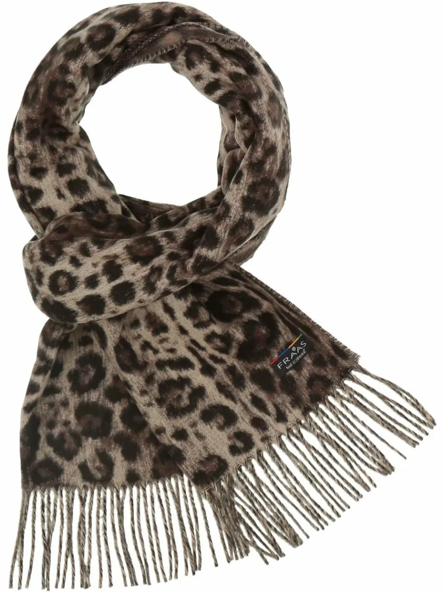 Fraas Schals & Tücher*Damen Schal schoko gemustert