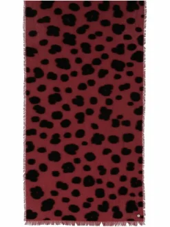 Fraas Schals & Tücher*Damen Schal rot gemustert