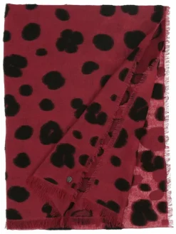 Fraas Schals & Tücher*Damen Schal rot gemustert