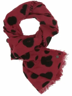 Fraas Schals & Tücher*Damen Schal rot gemustert