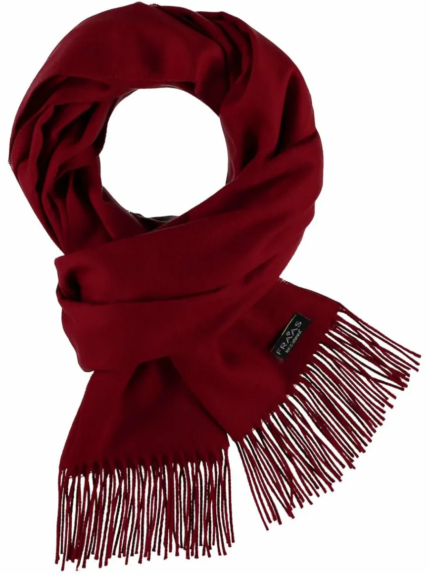 Fraas Schals & Tücher*Damen Schal rot uni
