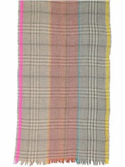 Fraas Schals & Tücher*Damen Schal grau kariert