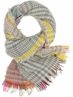 Fraas Schals & Tücher*Damen Schal grau kariert